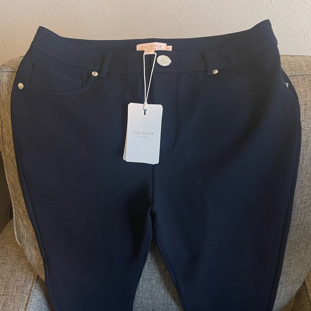 Ted Baker skinny zip cuff leggings